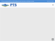 Tablet Screenshot of petroleumtraining.org